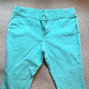 Women's Old Navy Turquoise Pixie Pants